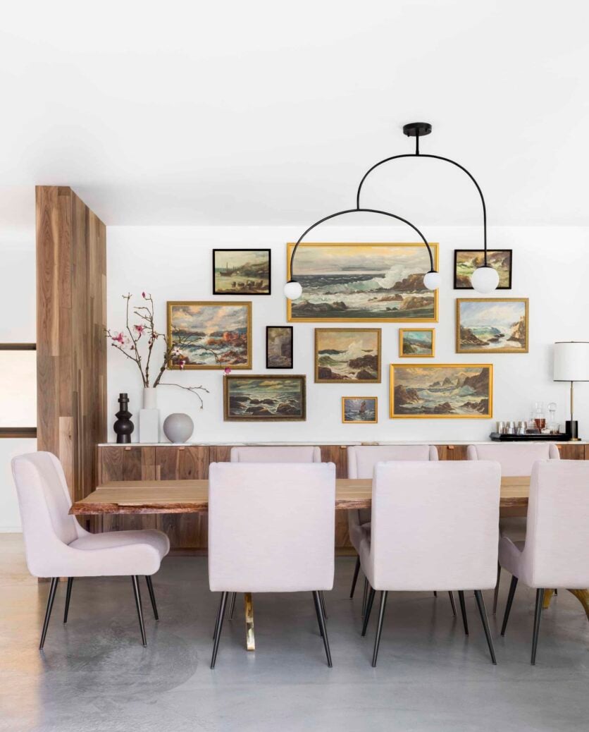 Emily Henderson Corbette Crypton 70s Modern Makeover Dining Room 12