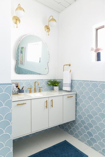 Master_Bathroom_Mid_Century_Blue_Emily_Henderson